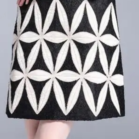 The Gerty Brocade Dress - Picture 5 of 11